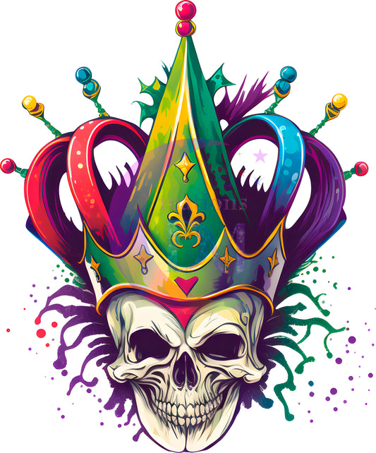 mardi gras - mardi gras skull