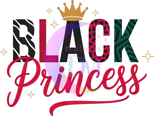 Juneteenth DTF - BLACK PRINCESS