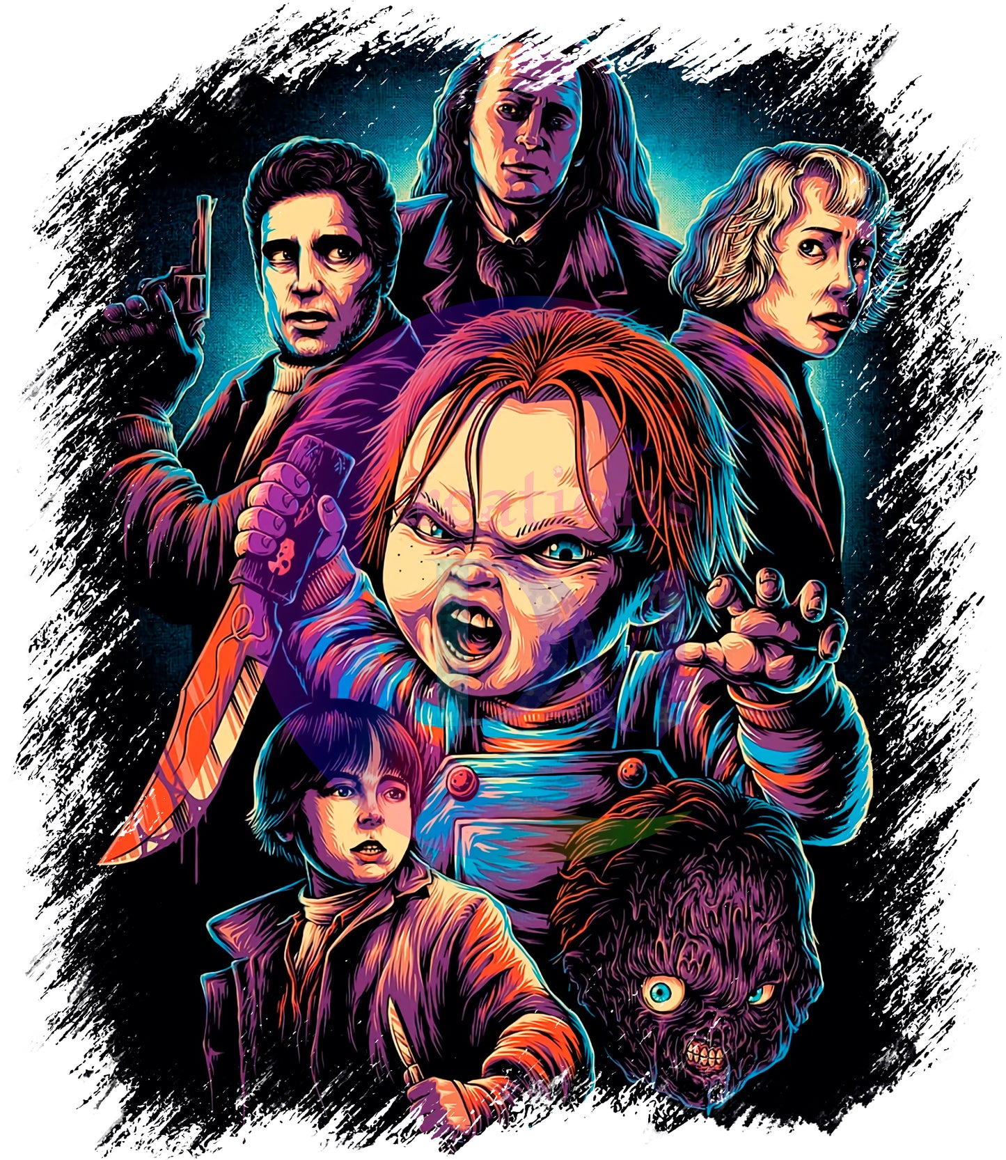 halloween DTF -chucky horror