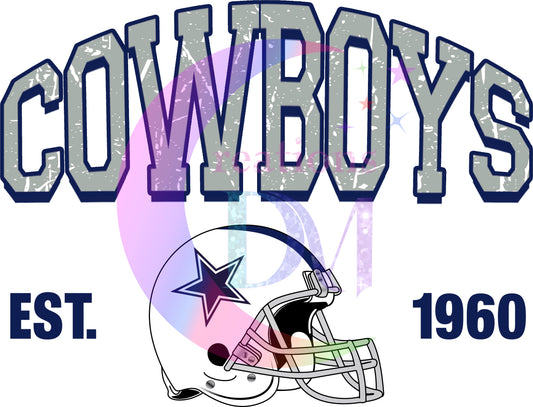 Dallas Cowboys - COWBOYS 1960 HELMET