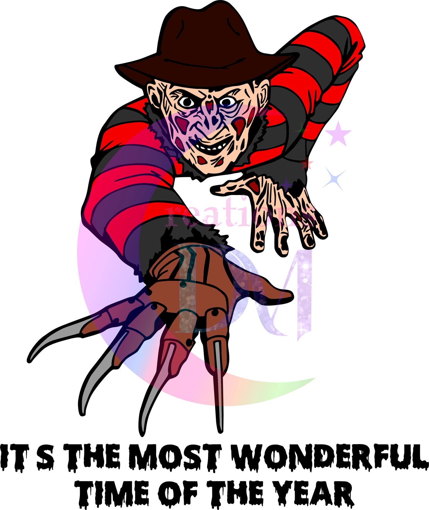 halloween DTF - freddy - its the most wonderful time of the year