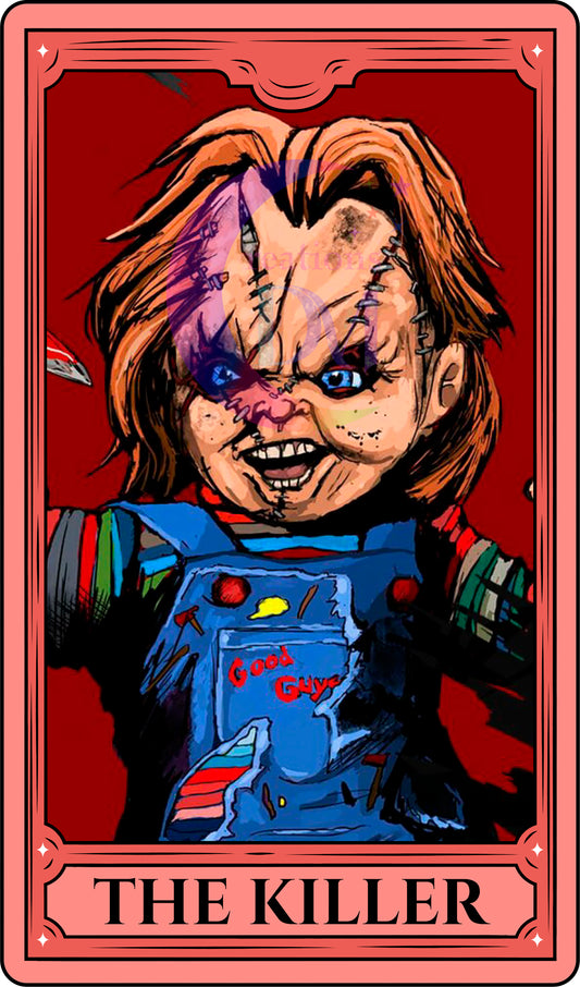 halloween DTF - chucky red box aka the killer