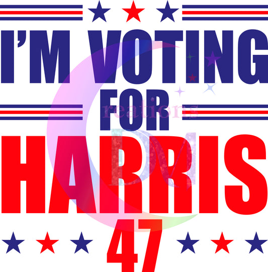 2024 Election - kamala im voting for Harris