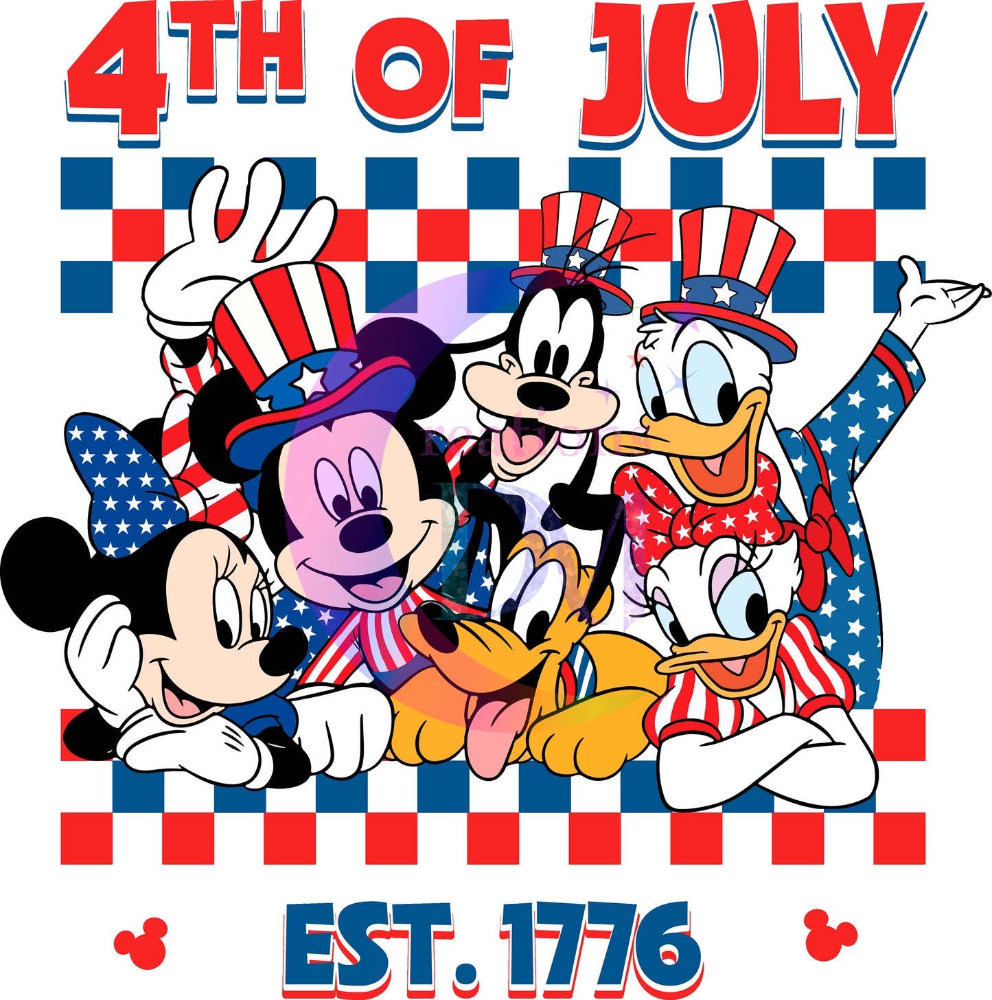 Fourth of July -4 TH OF JULY DISNEY EST.1776 02