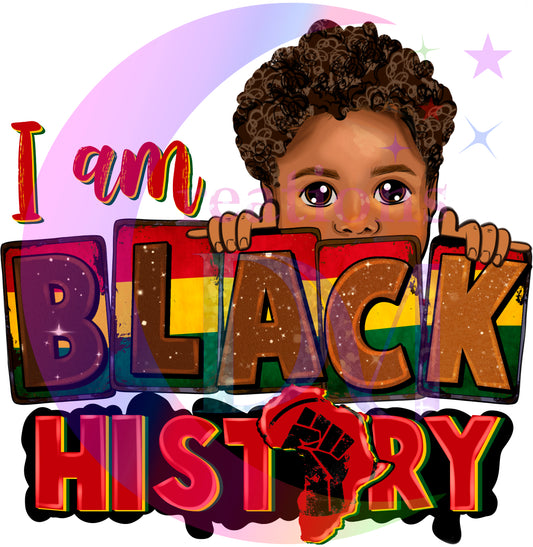 Juneteenth DTF - I am black history boy