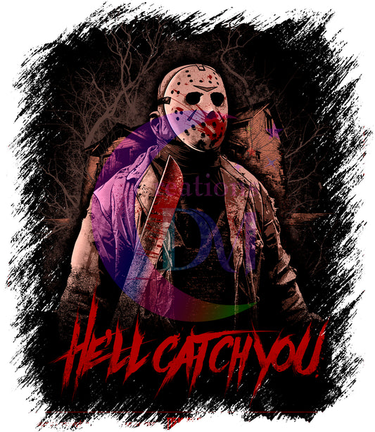 halloween DTF - Jason vorhees horror 7