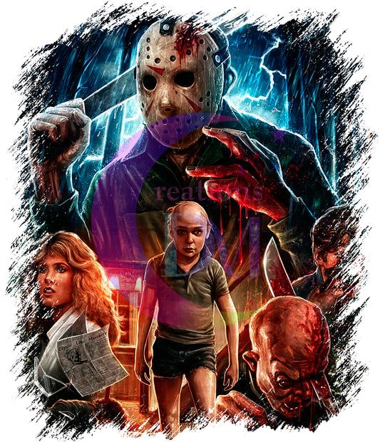 halloween DTF - Jason vorhees horror 6