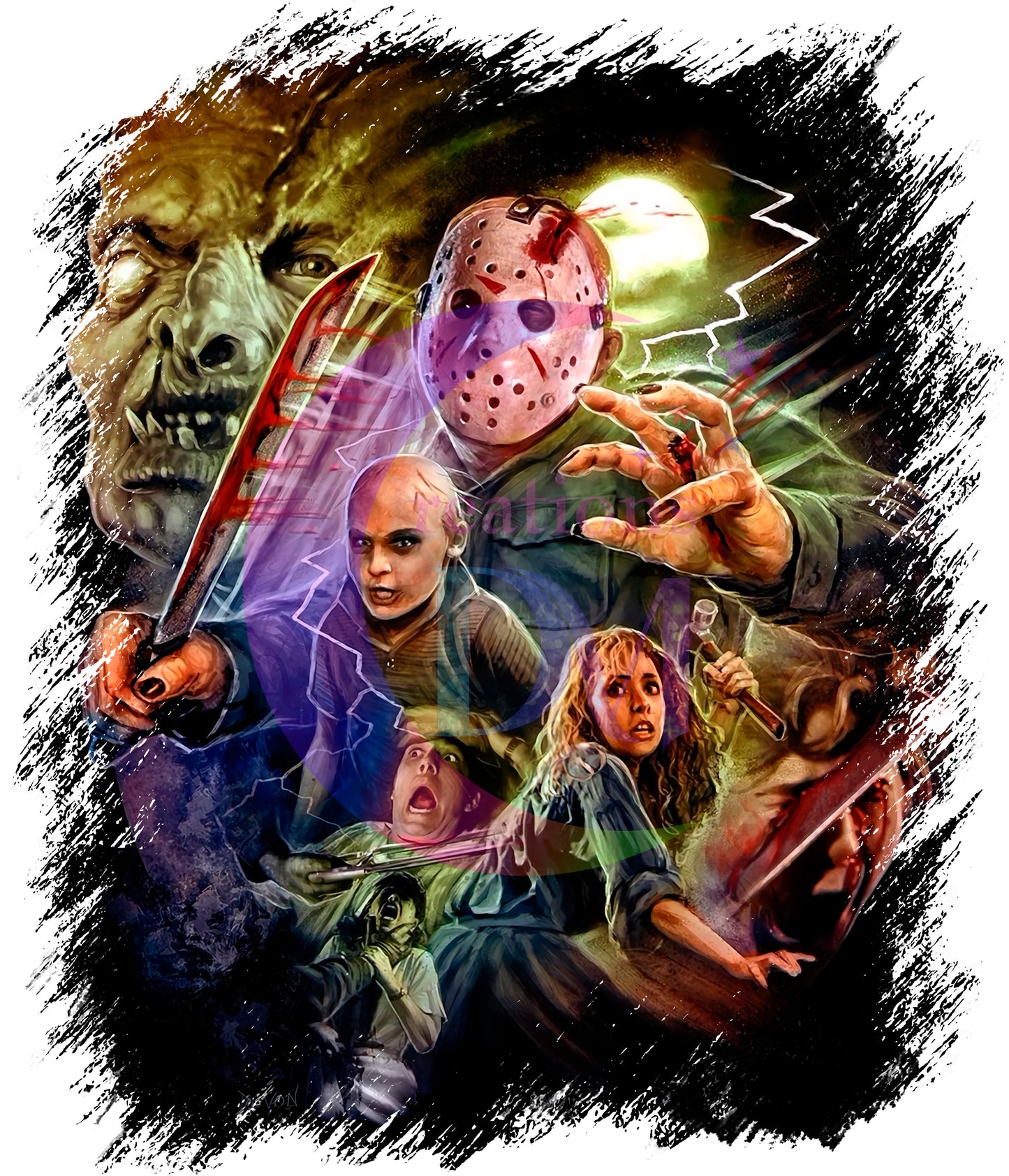 halloween DTF - Jason vorhees horror 3