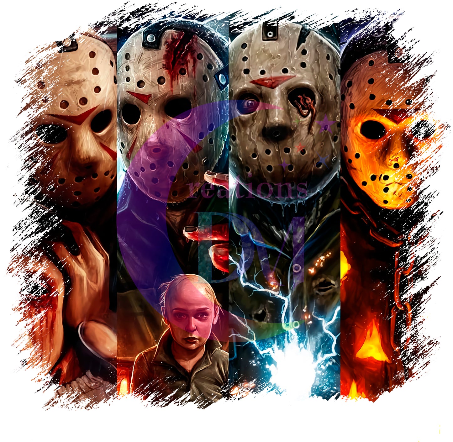 halloween DTF - Jason vorhees horror