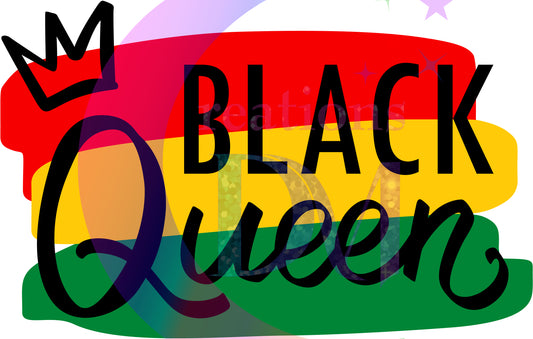 Juneteenth DTF - black queen