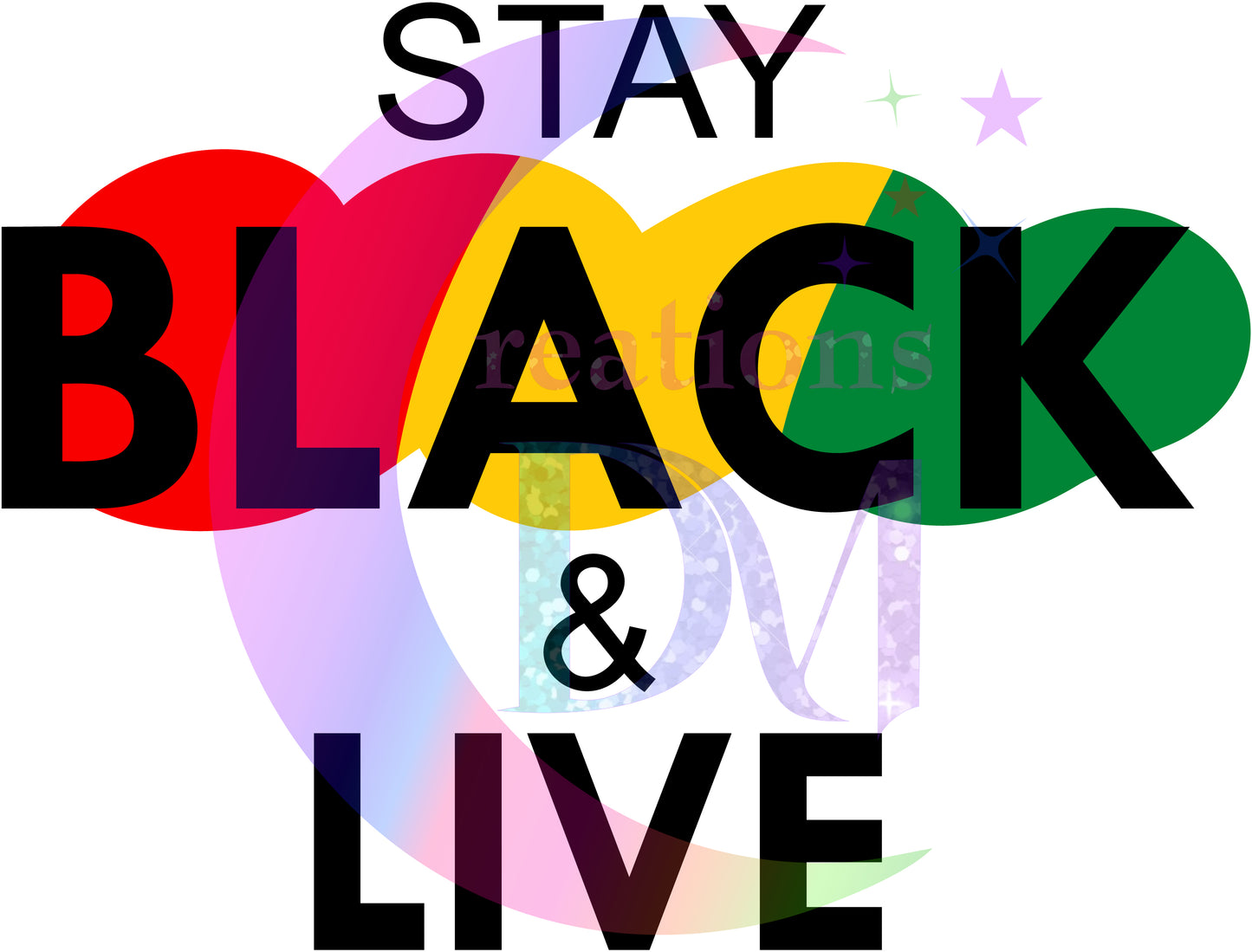 Juneteenth DTF - stay black & live