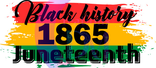 Juneteenth DTF - Juneteenth black history 1865