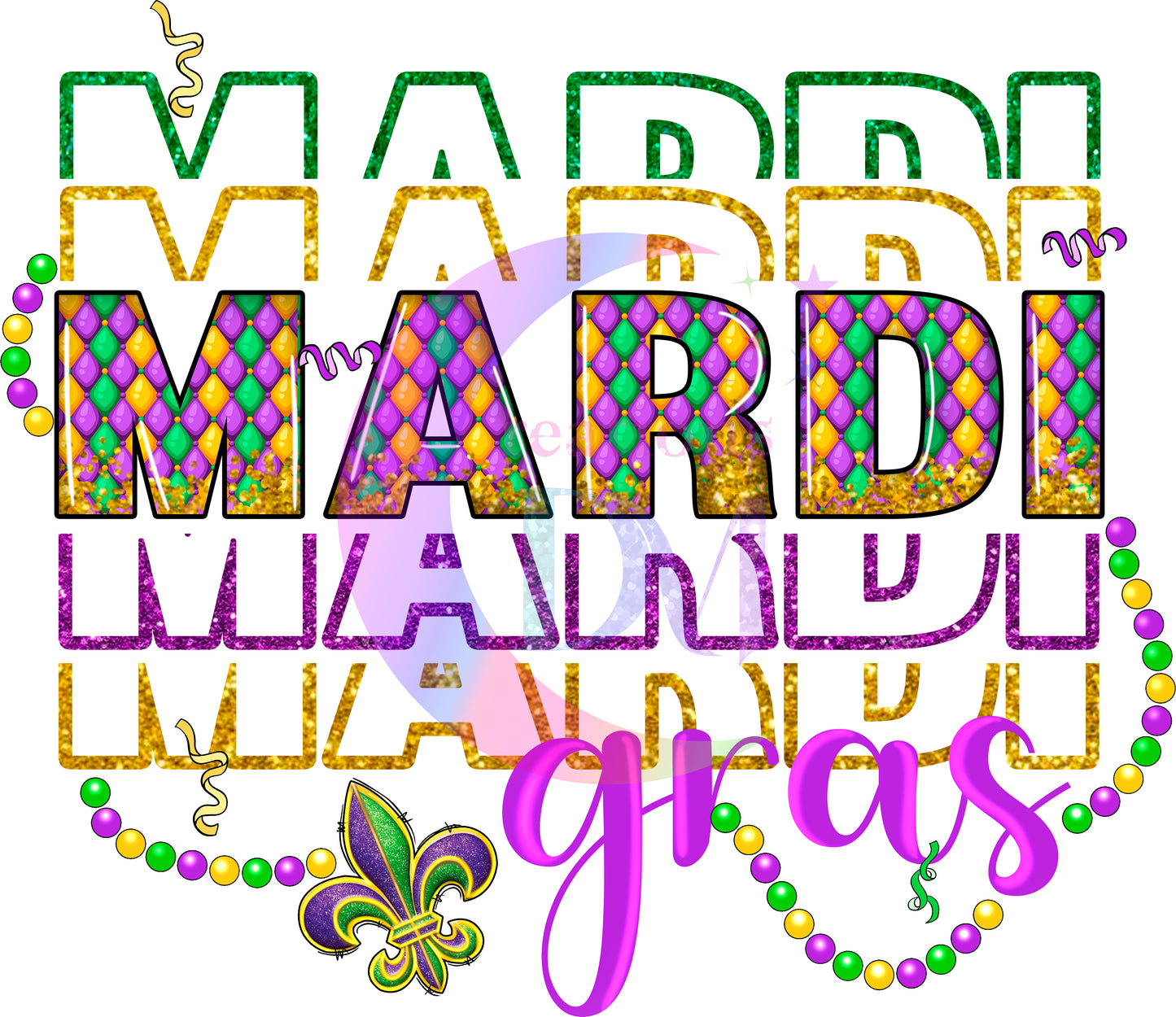 mardi gras - mardi x4 gras