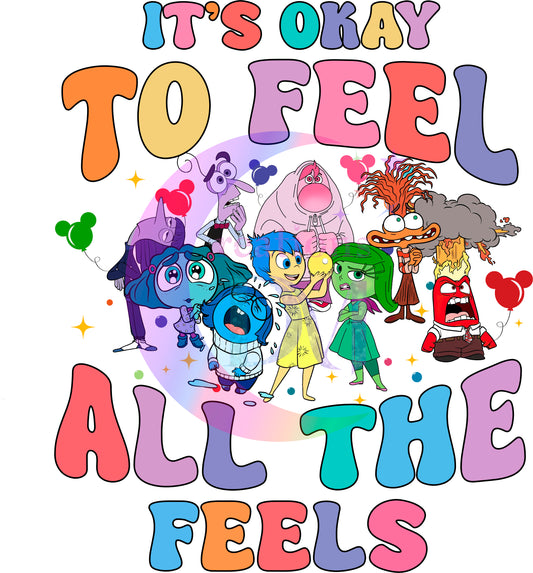 inside out DTF - its okay to feel all the feels 2