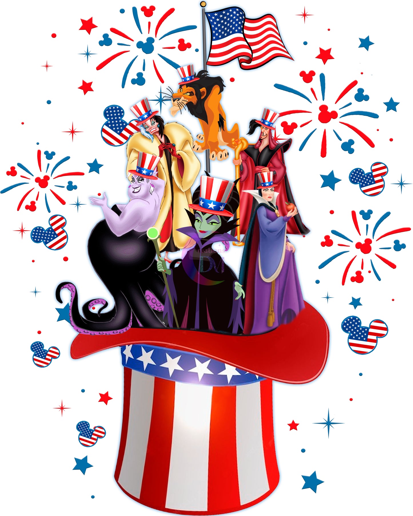 Fourth of July DTF - happy 4th of July maleficent