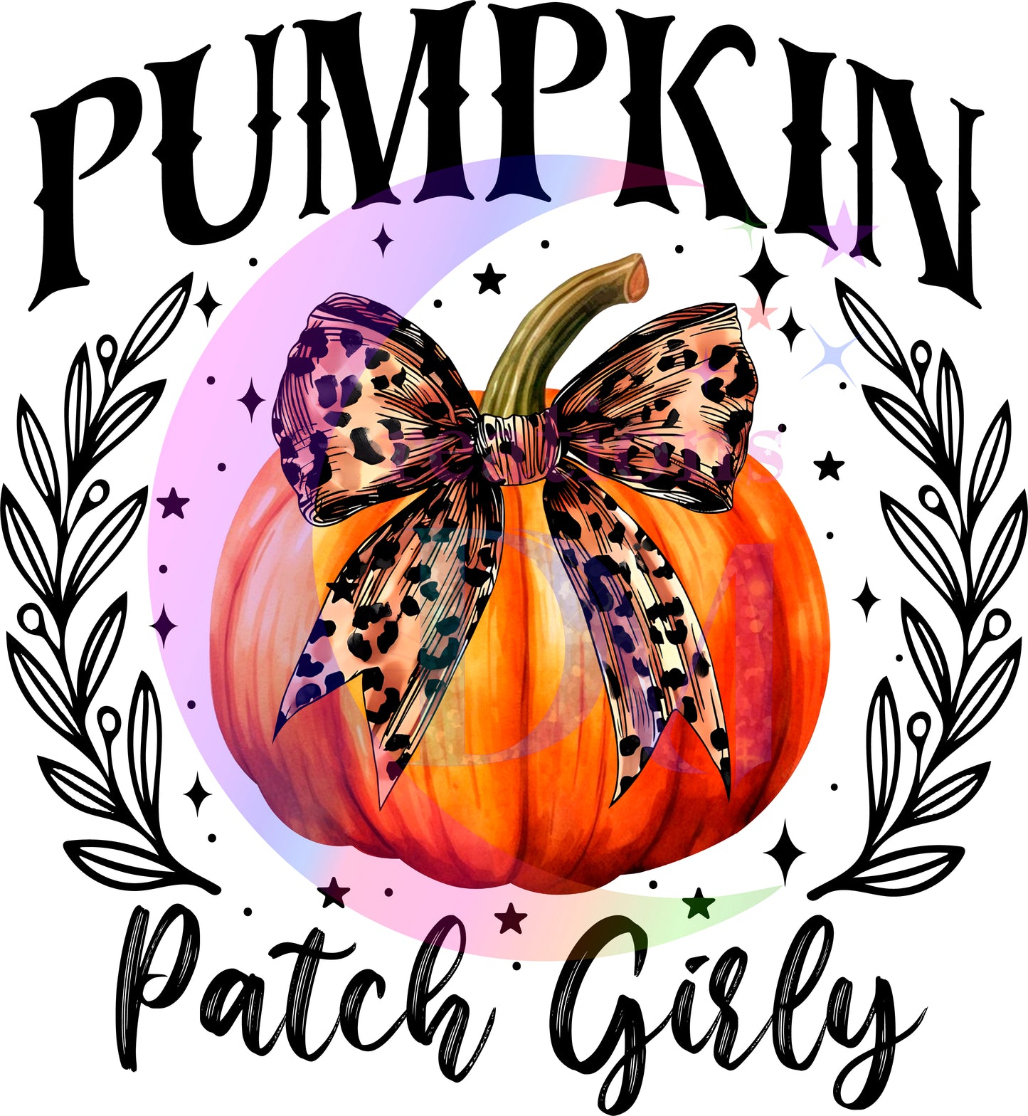 Fall DTF - pumpkin patch girly