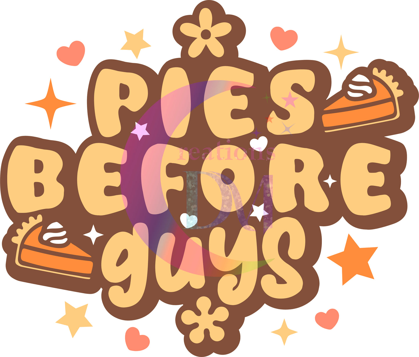 Thanksgiving DTF-pies before guys