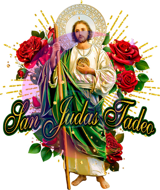 San judas Tadeo - san judas glitter background