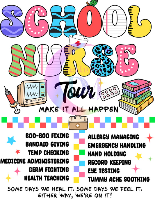 NURSE - SCHOOL NURSE TOUR