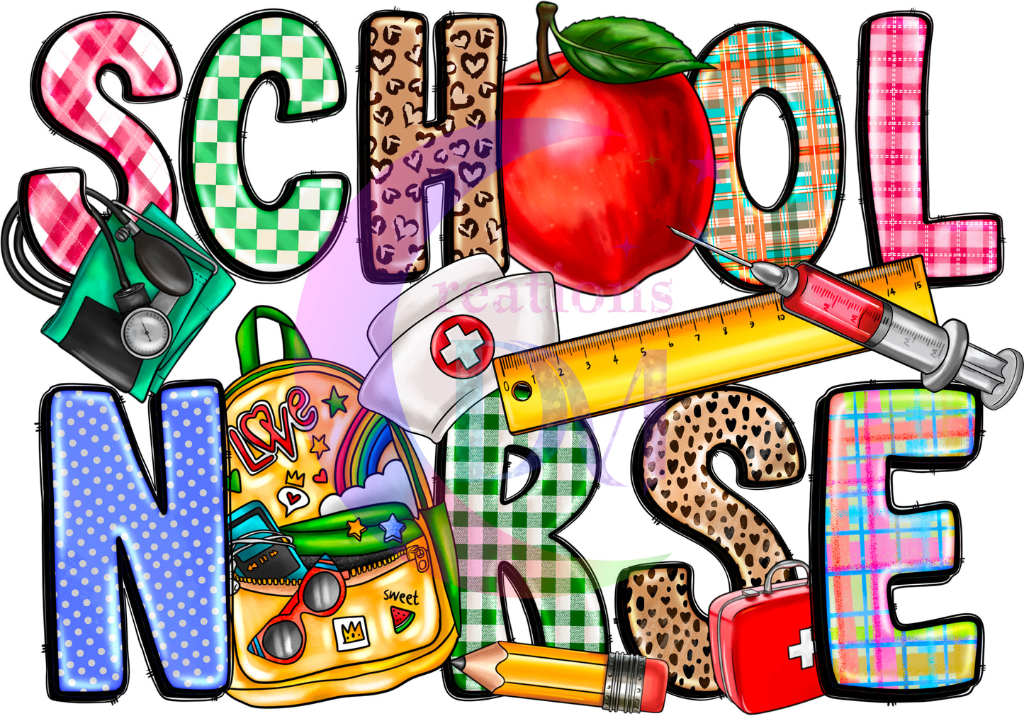 NURSE - SCHOOL NURSE apple