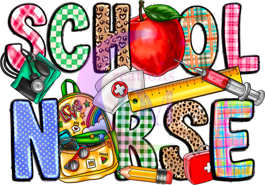 NURSE - SCHOOL NURSE apple