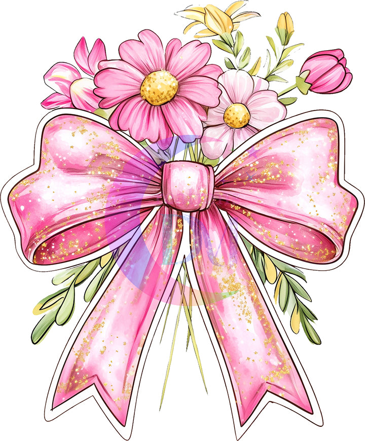 Trending designs -  spring bow pink