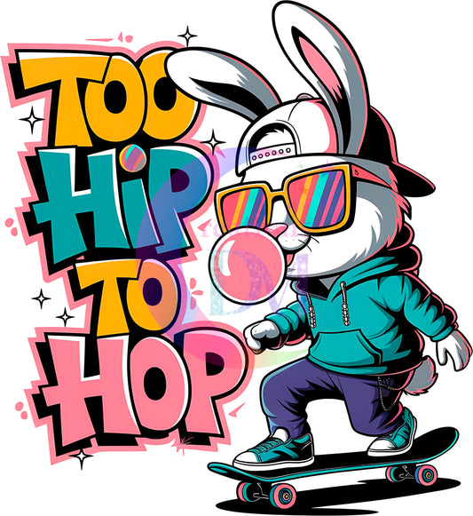 Easter - too hip to hop bunny