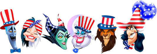 Fourth of July DTF - happy 4th of July villains