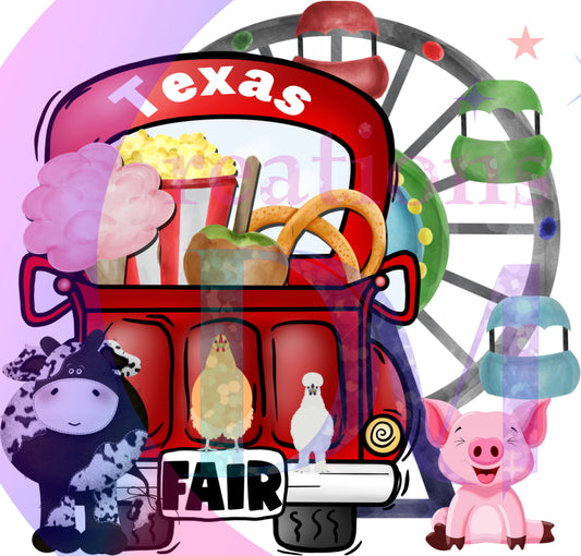 State fair of Texas-fair truck