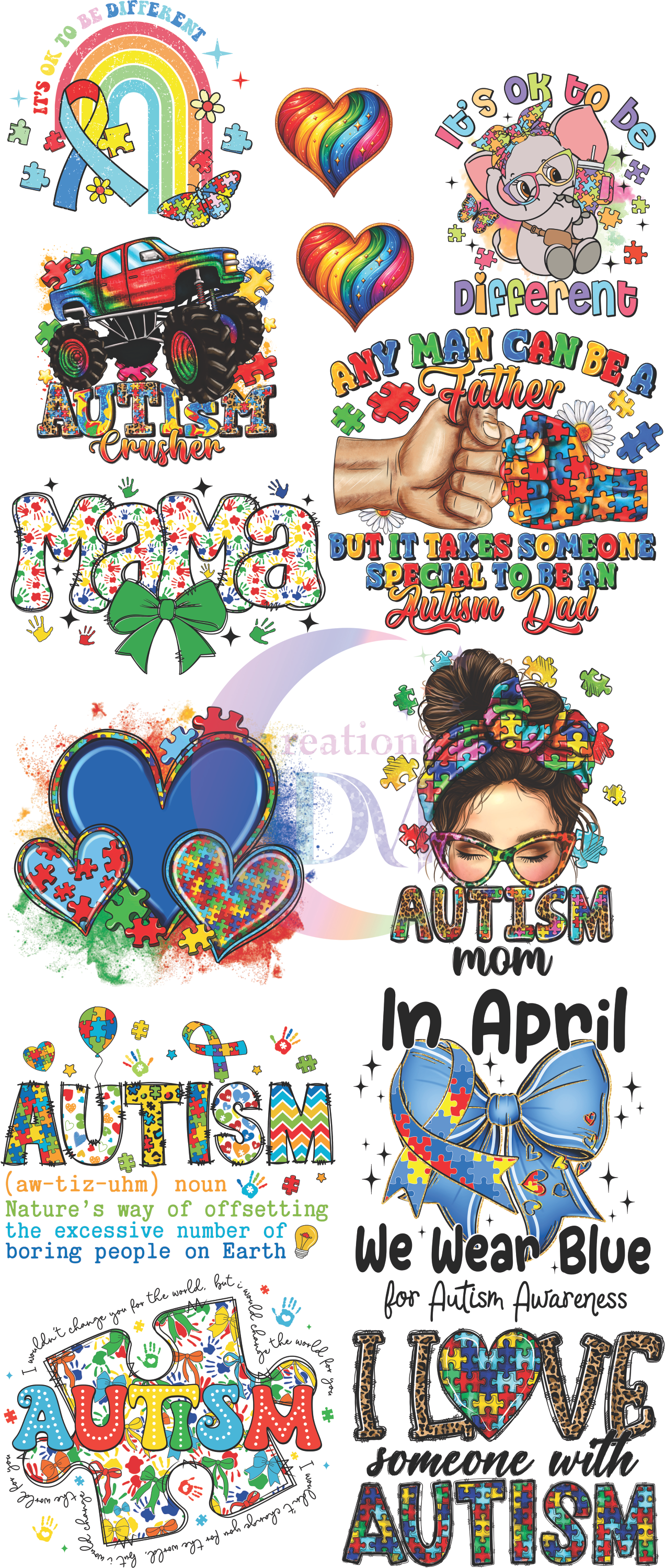 GANGSHEETS - AUTISM