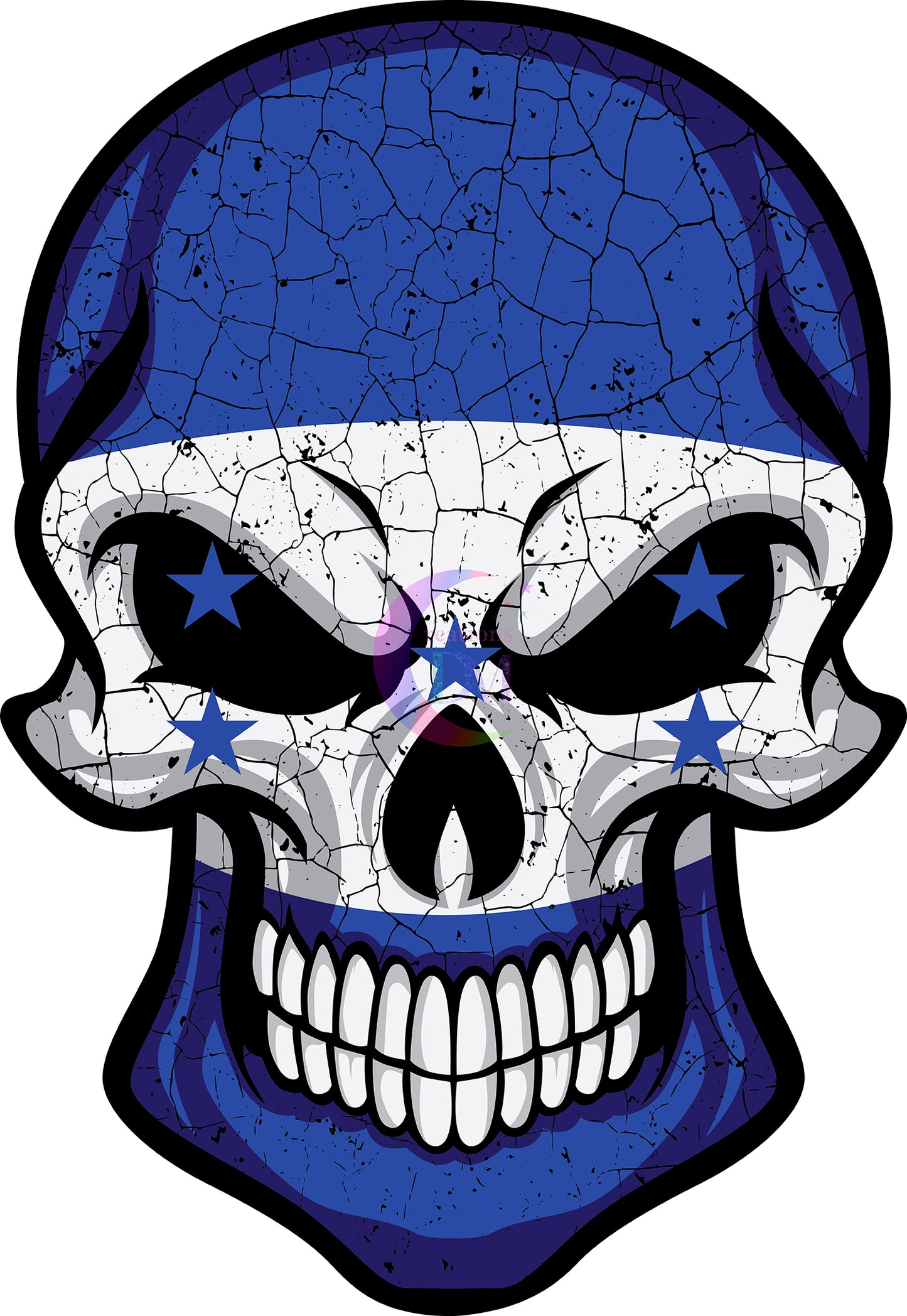 Independence Day - Honduras -skull