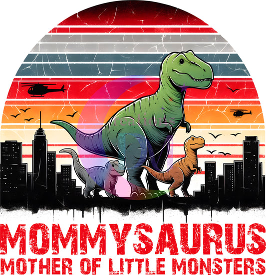 Mother's Day DTF -mommysaurus mother of life dinosaurs