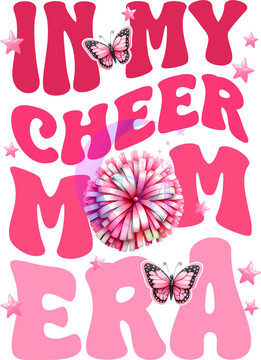 Mother's Day DTF - In my cheer mom era