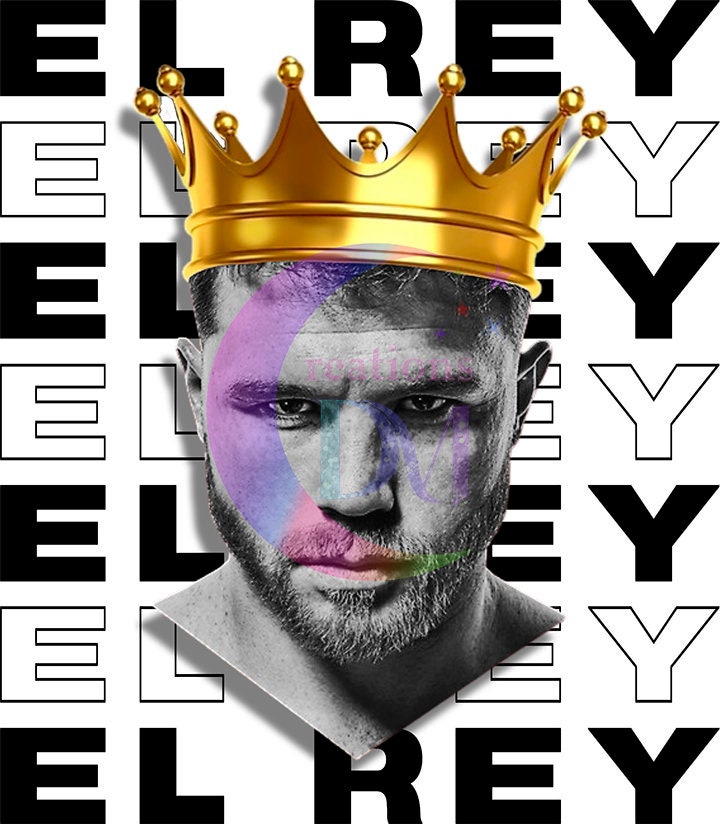 canelo DTF - canelo crown with letters - el rey -