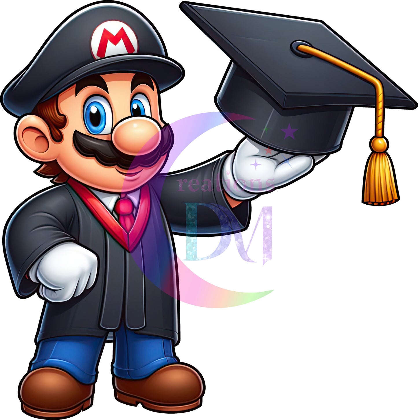 Graduation DTF - El Graduado/mario bros