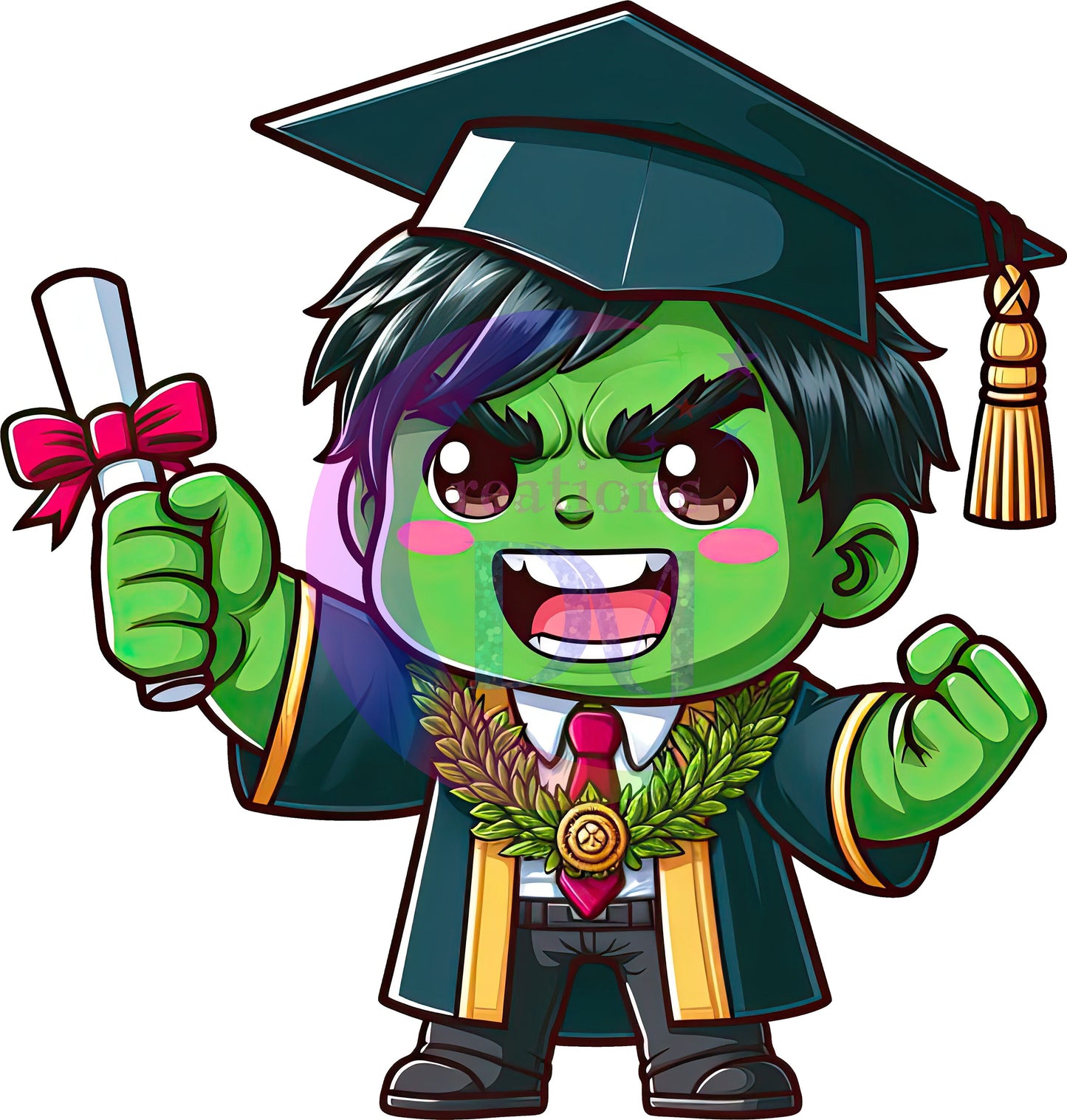 Graduation DTF - El Graduado/Hulk