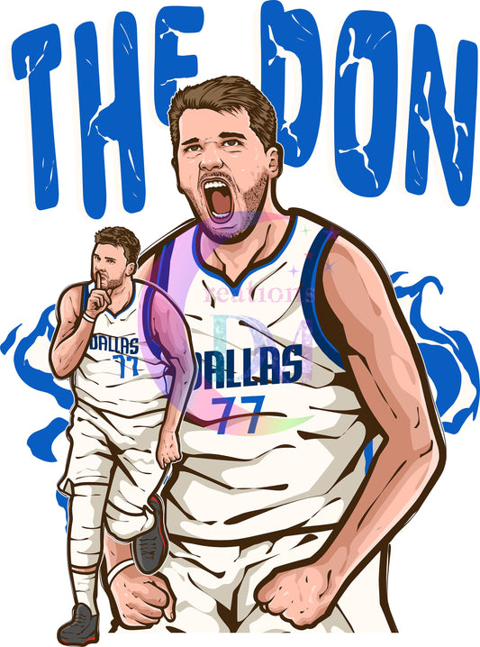 Dallas mavericks DTF -dallas mavs Luka Doncic " THE DON "