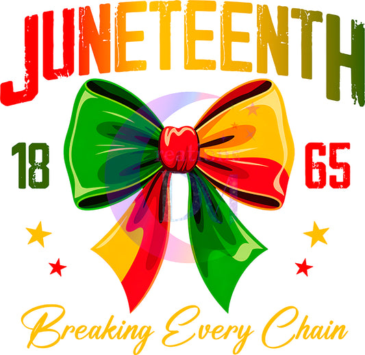 Juneteenth DTF -Juneteenth 1865, BOW COQUETTE