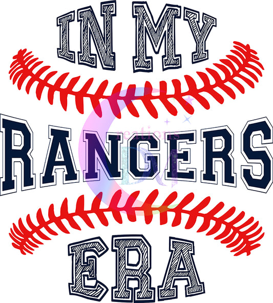 Texas rangers -  In my Rangers ERA