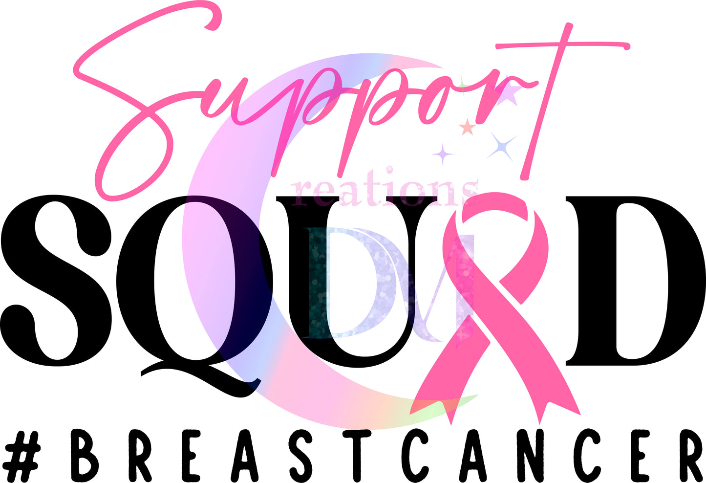 breast cancer awareness month - support squad #breastcancer