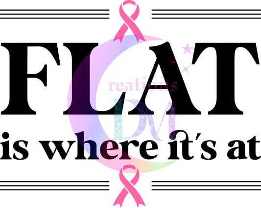 breast cancer awareness month - FLAT is here its at