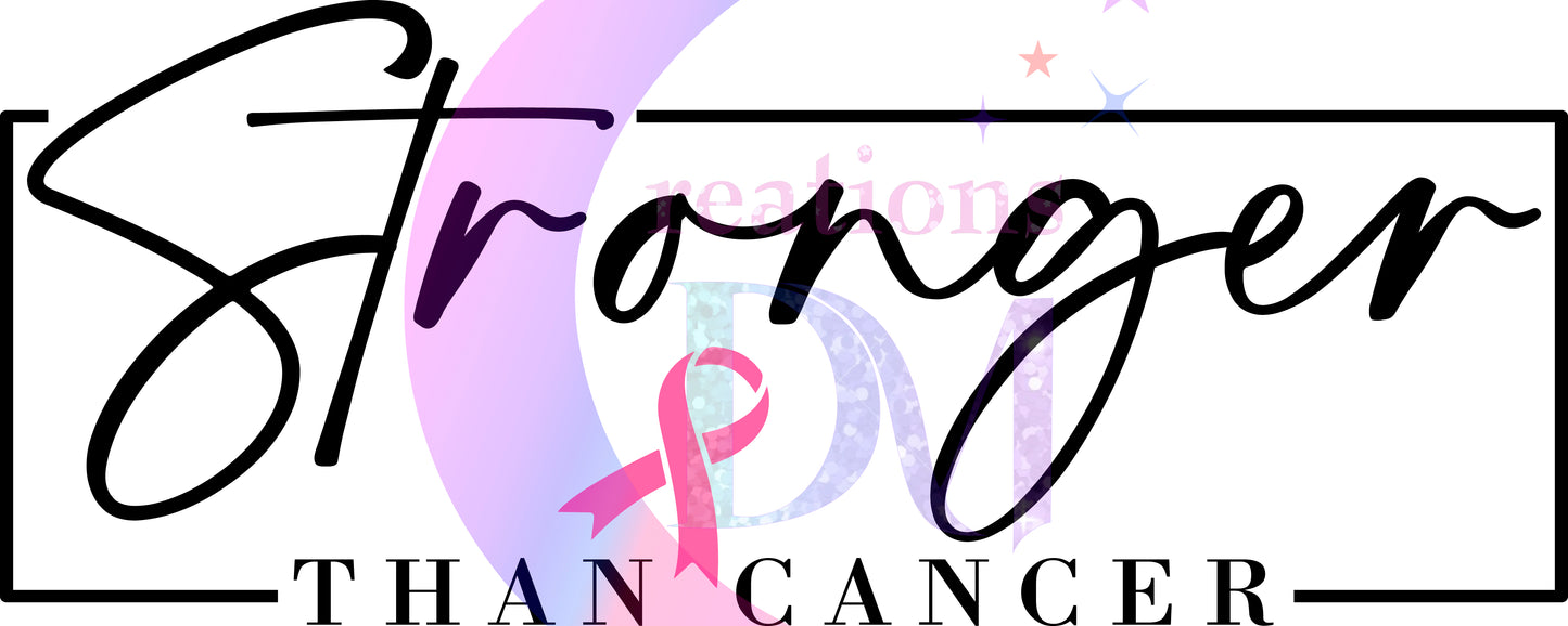 breast cancer awareness month - stronger than cancer