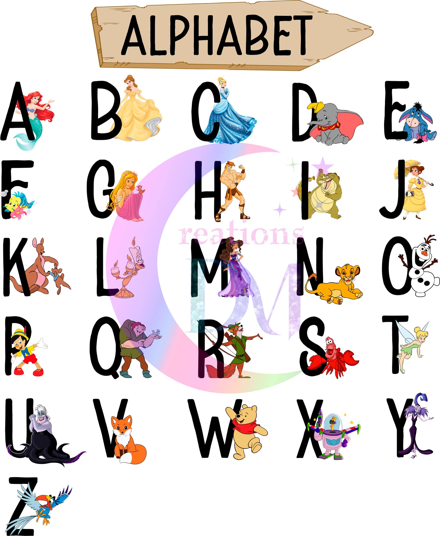 back to school DTF - happy first day of school alphabet