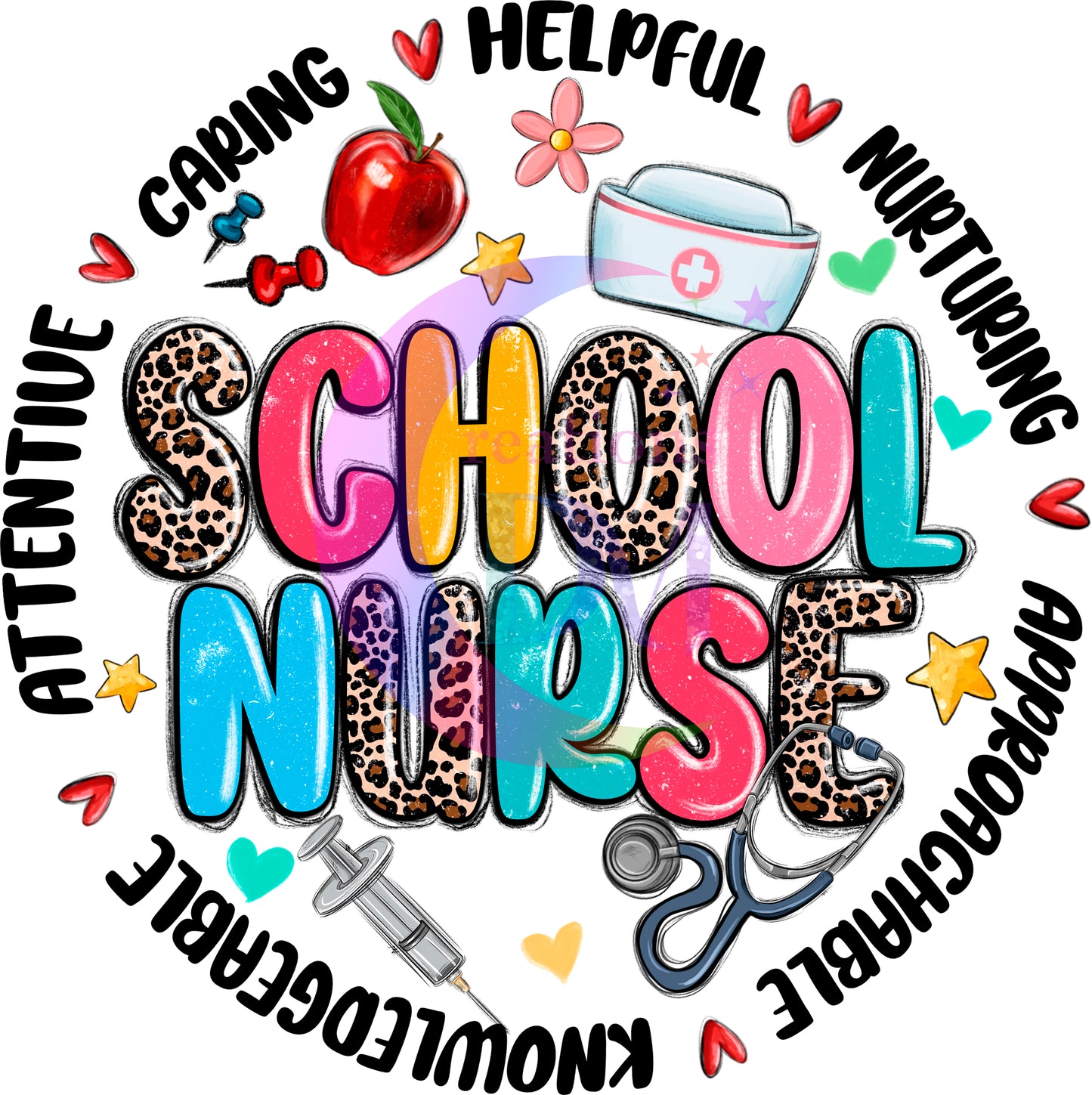 NURSE - SCHOOL NURSE circle