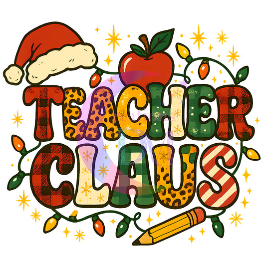 Christmas -  teacher Claus