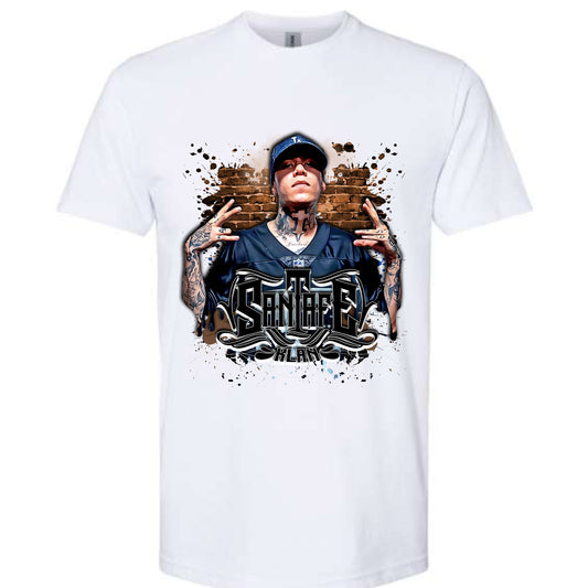 Santa Fe Clan Blue and Brown - Santa Fe Clan Dtf - Santa Fe Clan - Dtf - Prints