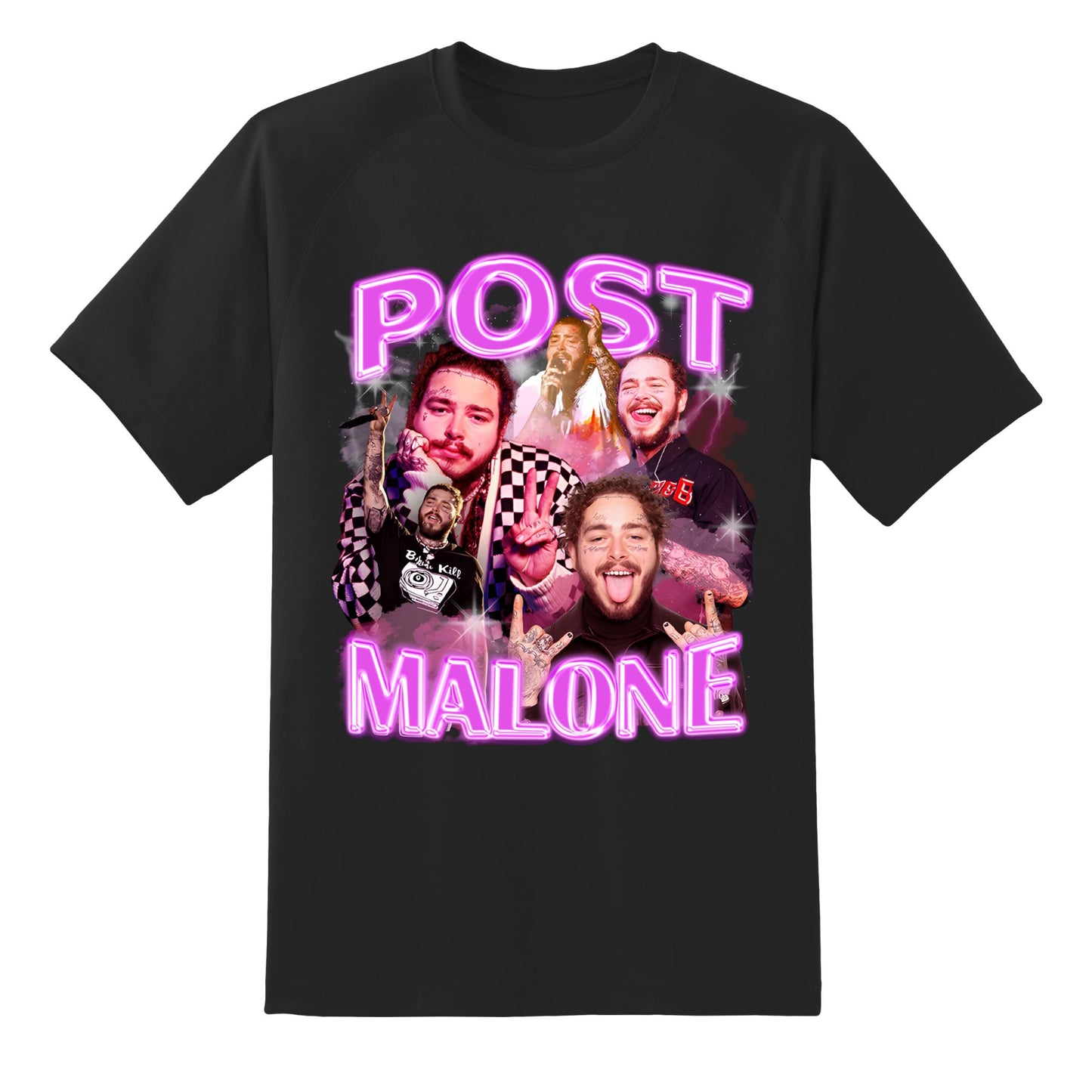 Post Malone Pink - Post Malone Dtf - Post Malone - Dtf - Prints