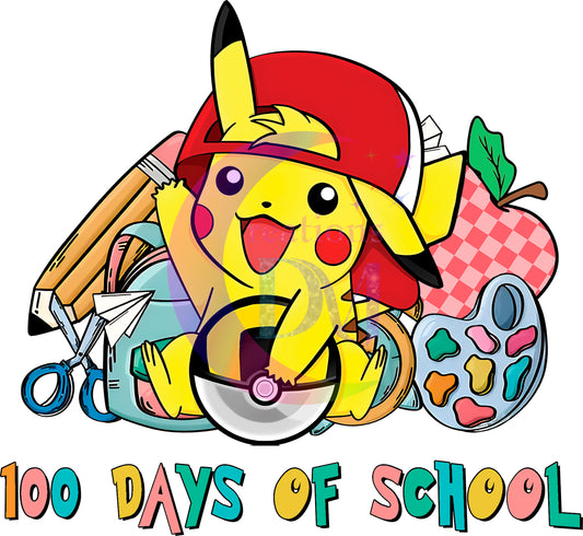 100 days of school pokemon dtf 5