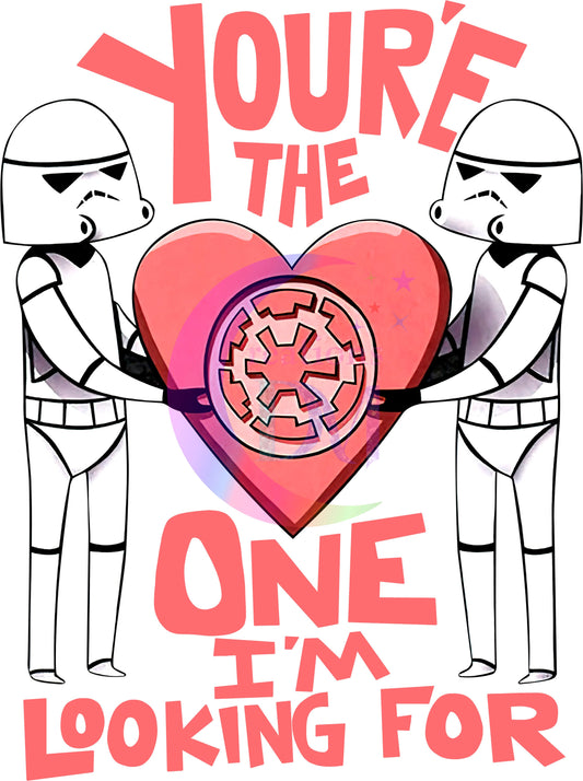 valentines disney Star Wars heart DTF 6