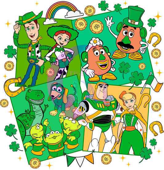 ST Patricks Day Disney DTF 3